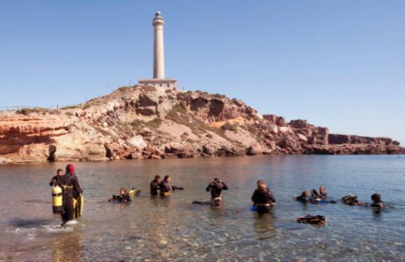 Cabo Palos Apt Salinas Marchamalo*Playa Amoladeras Cabo de Palos Ngoại thất bức ảnh